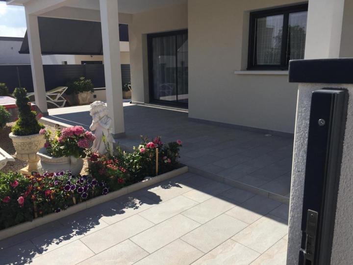 Pose de carrelage extérieur Chevigny-Saint-Sauveur