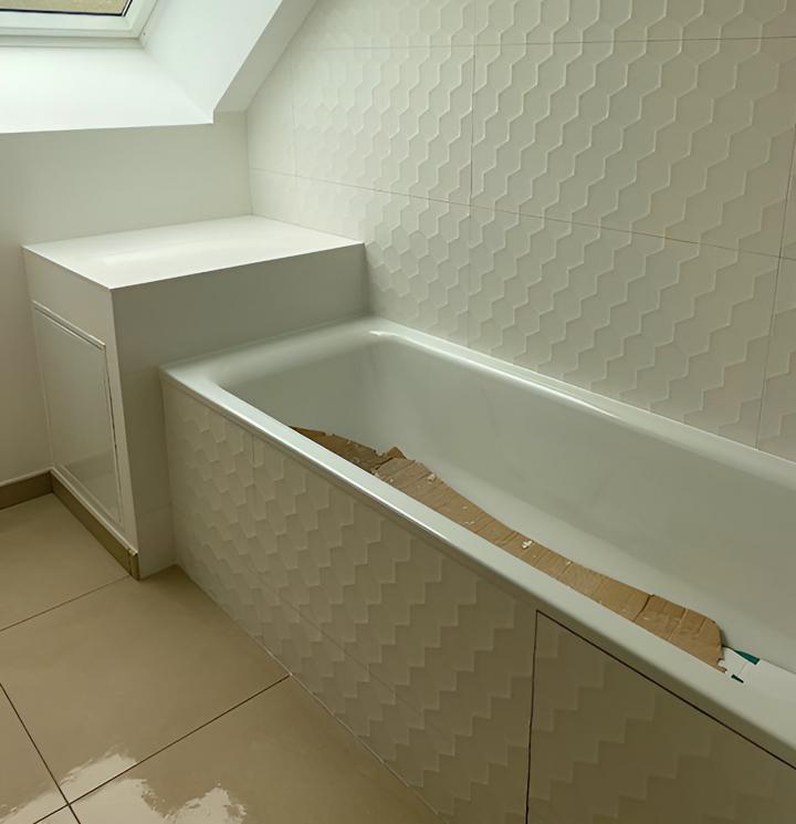 Pose de faïence réussie